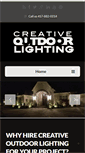 Mobile Screenshot of creativeoutdoorlighting.com